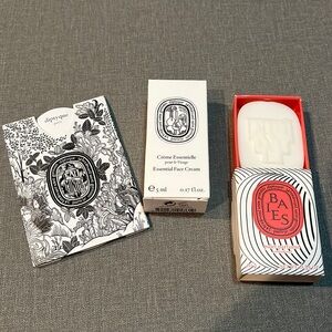 Set of Diptyque samples